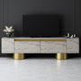 Hanah Home Bohem - Travertino, Gold